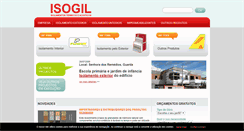 Desktop Screenshot of isogil.com