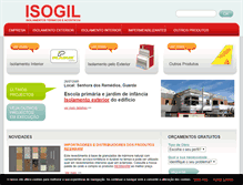 Tablet Screenshot of isogil.com